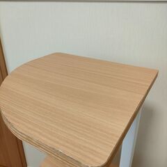 コーナーラック 棚 スリム 3段 おしゃれ トイレ リビング 収納 木製 3段 NQ-CN3の画像