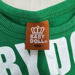 子供服 BABYDOLL トレーナー 120の画像
