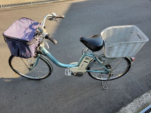 【電動アシスト自転車】ブリジストン Assista 24インチ 内装3段変速 4.0Ahバッテリー 充電器付属