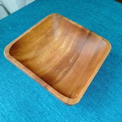 ☆超美品☆ アカシア 木製 食器 2点セット(プレート ボウル 皿 ボウル)  〜配達可能〜　⑥
の画像