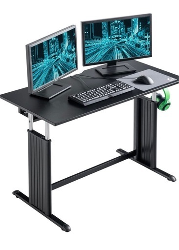 【期間限定】PCデスク ゲーミングデスク 昇降式