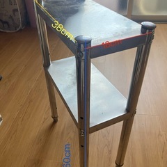 ステンレス製のラック