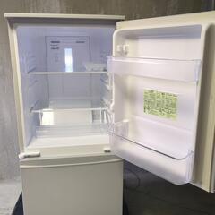 シャープノンフロン冷凍冷蔵庫１人暮らし小型2ドア2019年製の画像