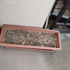 プランタ－7個と土無料で差し上げますの画像