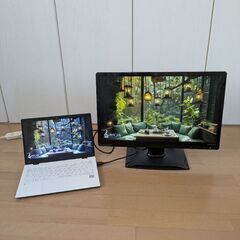 PCモニター（I-O DATA LCD-AD242EB 23.6型ワイド液晶モニターフルHD）の画像