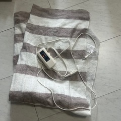 山善　電気毛布　通常サイズ　※引き渡し者決まりました