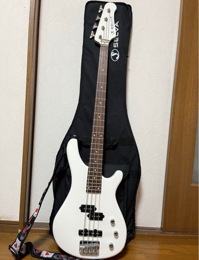 SELVA エレキベース 楽器 初心者セット ホワイト