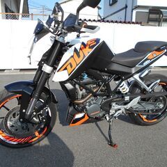 KTM  DUKE  ２００　新車に近い　常識の範囲で値引きしますの画像