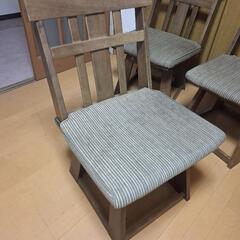 回転式ダイニングチェアの画像