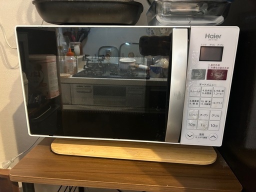 27日朝引取り希望 電子レンジ ラック