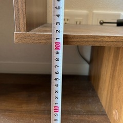 分割式テレビ台の画像