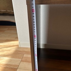 分割式テレビ台の画像