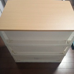 決定しました！タンス3段の画像