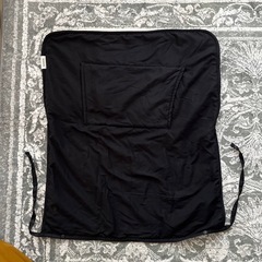 【美品】抱っこ紐にも使える ポケット付きブランケット 防寒の画像