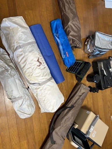 キャンプ用品一式
