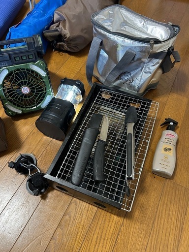 キャンプ用品一式