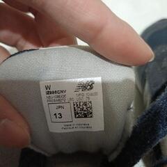 13.0  ニューバランス　スニーカー　紺　996の画像