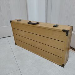 キャンプテーブル（椅子4脚付き）◆テーブル未使用の画像