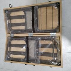 キャンプテーブル（椅子4脚付き）◆テーブル未使用の画像