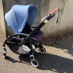 【値下げ！】バカブー ベビーカー(A/B兼用、ブルー)の画像