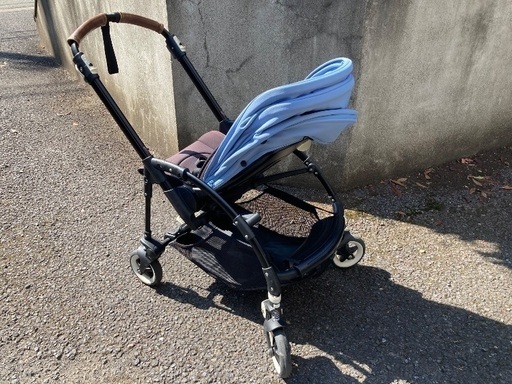 【美品！】バカブー ベビーカー(A/B兼用、ブルー)