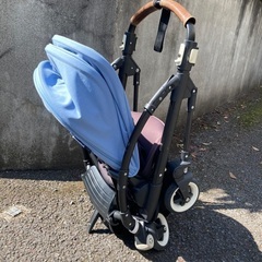 【値下げ！】バカブー ベビーカー(A/B兼用、ブルー)の画像
