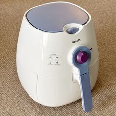 PHILIPS フィリップス ノンフライヤー ホワイト×パープル HD9299 2013年製の画像