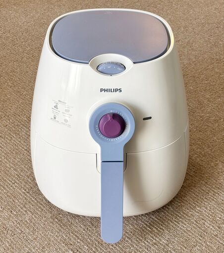 PHILIPS フィリップス ノンフライヤー ホワイト×パープル HD9299 2013年製