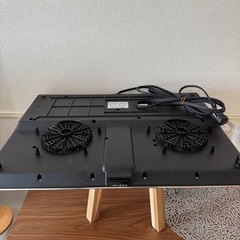 山善 ヤマゼン 2口 IH調理器 クッキングヒーターの画像