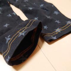【90cm】子供 ベビー服 長ズボン 星柄 スター 男の子 ストレッチ パンツの画像