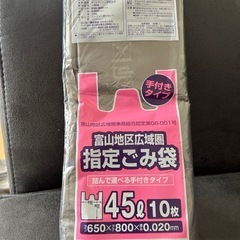 富山　ゴミ袋　45L 10枚　
