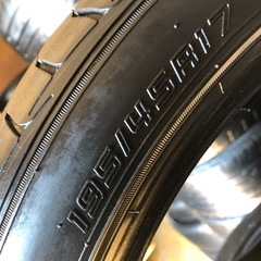 195/45R17ダンロップ2本取り付け無料の画像