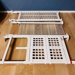 つっぱり棚・棒セットの画像