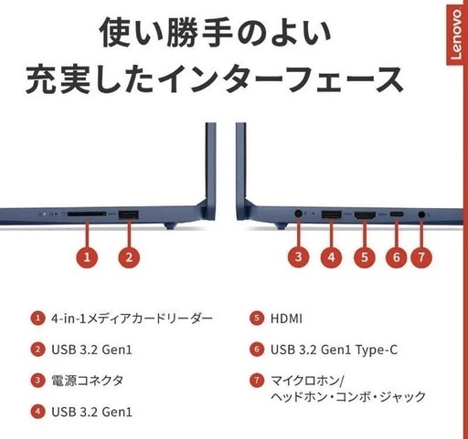 25日まで値下げ 　【新品 未使用 未開梱】レノボジャパン　Lenovo　ノートパソコン IdeaPad Slim 3i Gen 8 