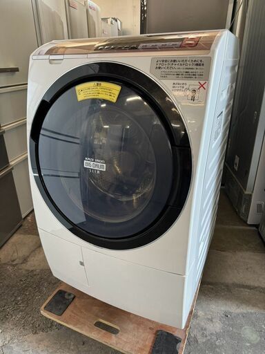大阪送料無料★3か月保障付き★洗濯機★日立★11kg★2018年★BD-SV110BR★S-12
