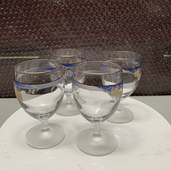おしゃれなワイングラス　4個セット