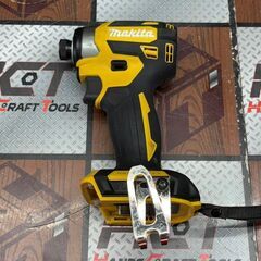 値下げしました！【中古】マキタ Makita TD173DGXFY 充電式インパクトドライバ 18V フレッシュイエロー バッテリ×2・充電器付きの画像