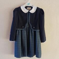 女の子　セレモニー　スーツ　ワンピース　アンサンブル　120サイズ
