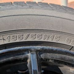 小型車用タイヤ、ホイールセットの画像