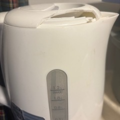 【受け渡し者決定】電気ポット
