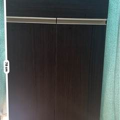 レンジ台ゴミ箱付きの画像