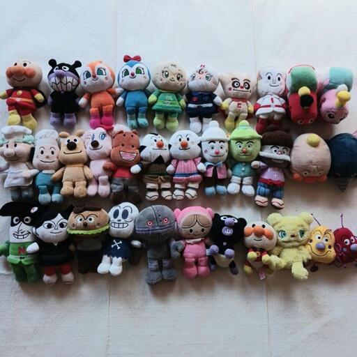 アンパンマン　プリちぃ☆ビーンズのぬいぐるみ　32体