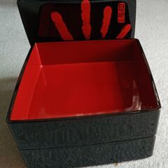 第６６代横綱『若乃花』重箱～未使用品の画像