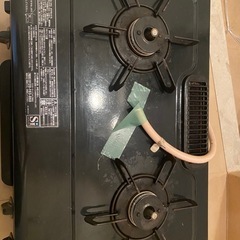 2口ガスコンロ（魚焼き付き）の画像