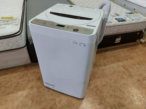 【愛品館 市原店】SHARP　2021年製　6.0Kg洗濯機　【愛市I4S033543-104】