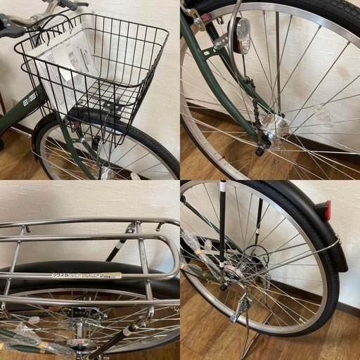 未使用品 アサヒサイクル GEO×CROSS A276 シティサイクル 6速ギア27
