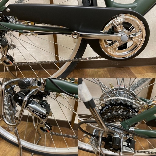 未使用品 アサヒサイクル GEO×CROSS A276 シティサイクル 6速ギア27インチ 街乗り 通勤・通学