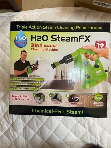新品未開封】H2O Steam FX スチームクリーナー・アイロン