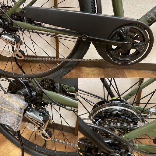 未使用品 アサヒサイクル GTKW275 シティサイクル 6速ギア27.5インチ