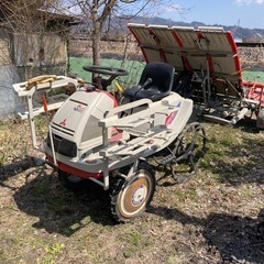 三菱　田植え機　4条植え